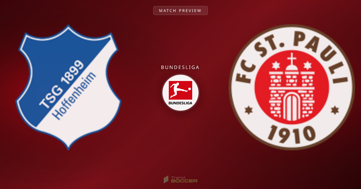 1899 Hoffenheim vs 장크트 파울리: 분데스리가 매치 프리뷰 및 예측