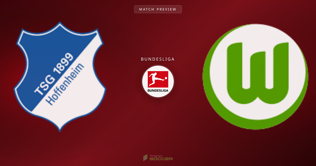 1899 Hoffenheim vs 볼프스부르크 맞대결, 데이터로 본 승부 전망