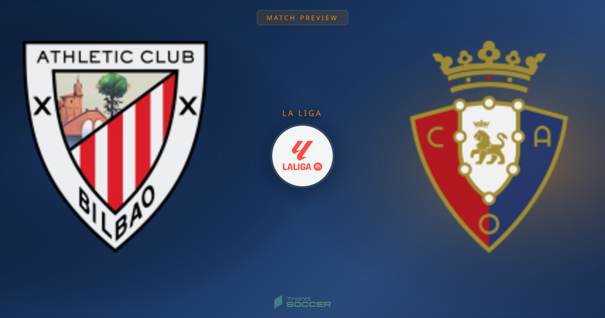 빌바오 vs 오사수나 맞대결, 데이터로 본 승부 전망