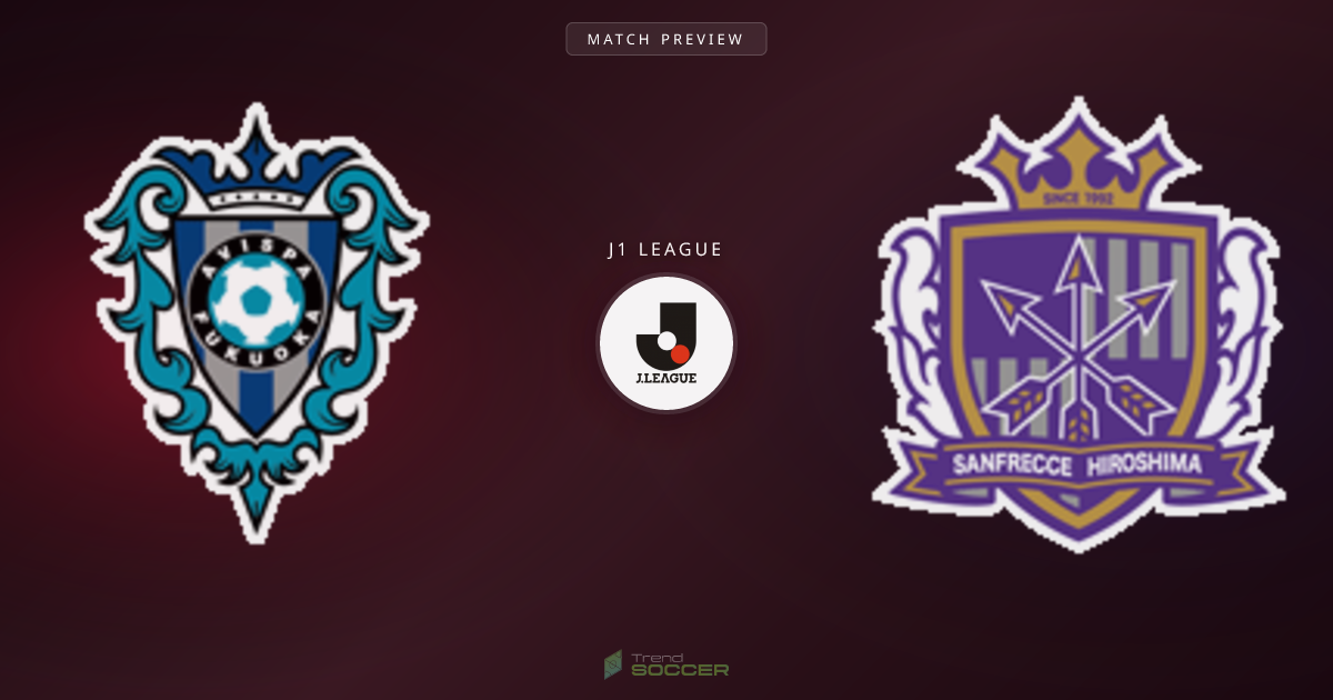 아비스파 후쿠오카 vs 산프레체 히로시마, J리그 관전 포인트는?