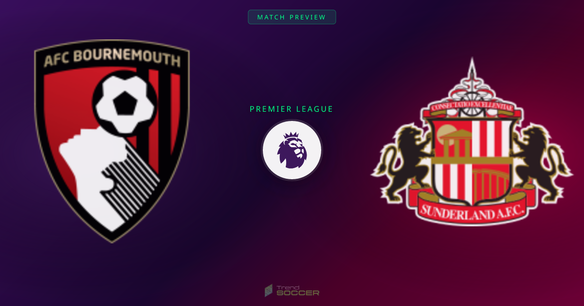 본머스 vs Sunderland: 프리미어리그 매치 프리뷰 및 예측