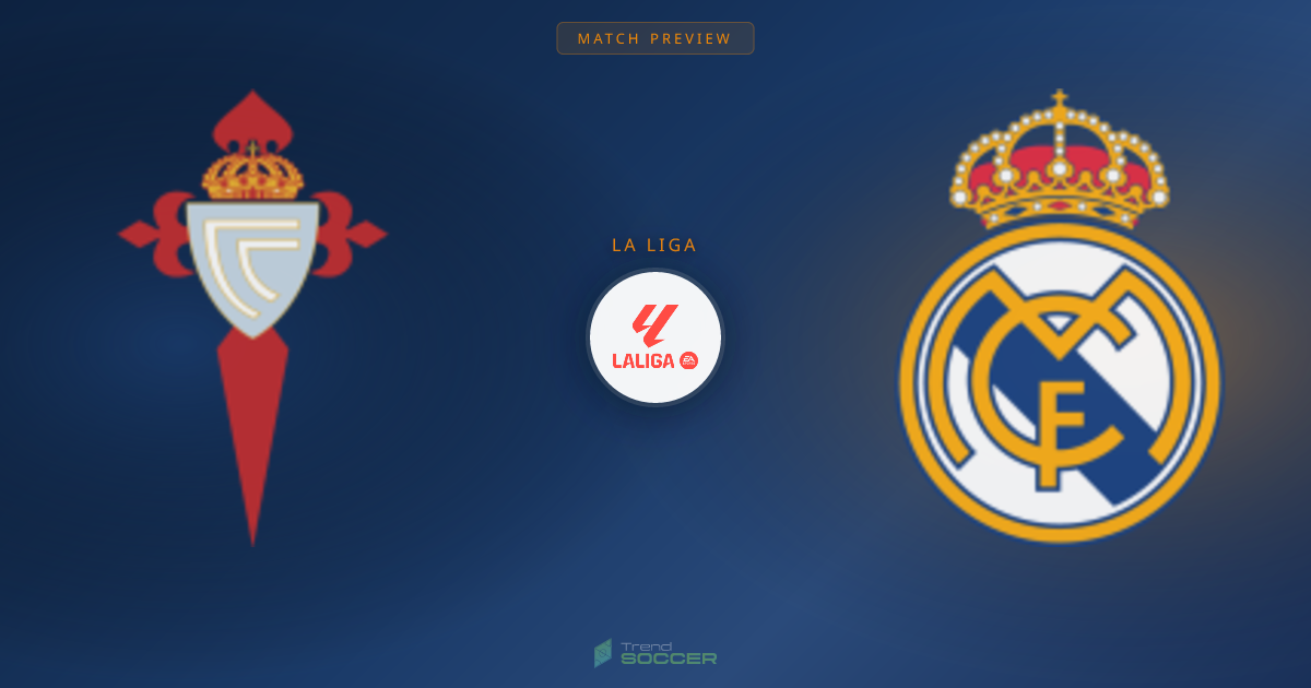 셀타 비고 vs 레알 마드리드, 라리가 관전 포인트는?