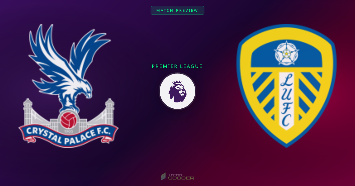프리미어리그 크리스탈 팰리스 vs Leeds 분석 리포트