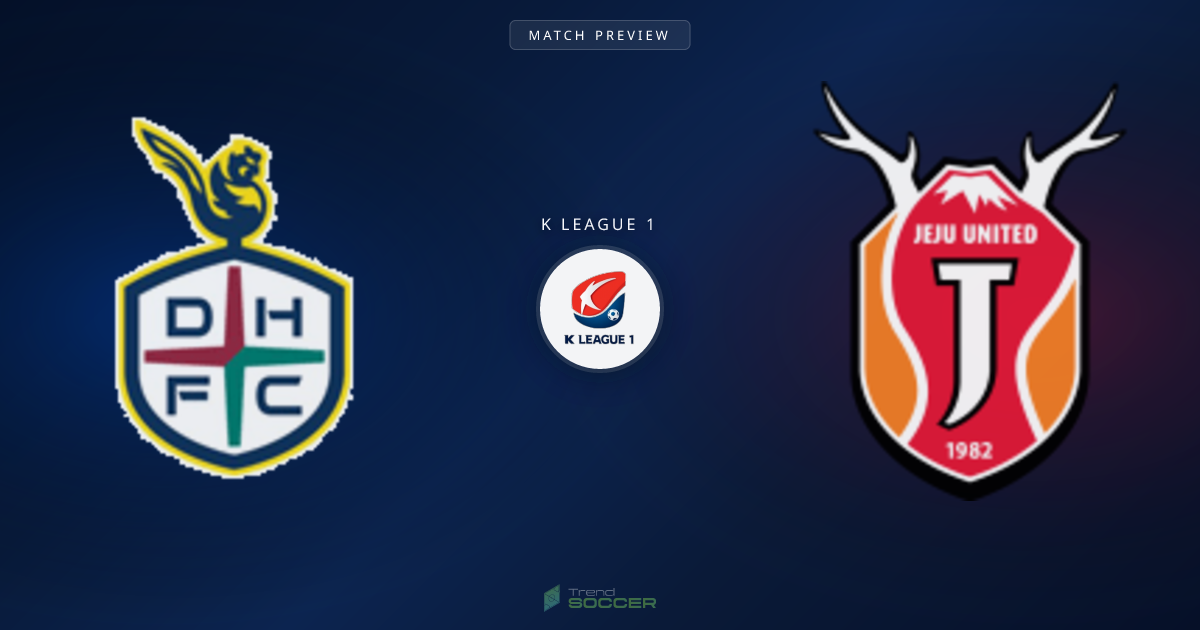 대전 시티즌 vs 제주 유나이티드 | K리그1 매치 분석