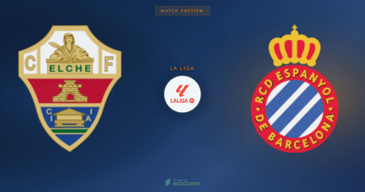 Elche vs 에스파뇰: 라리가 매치 프리뷰 및 예측