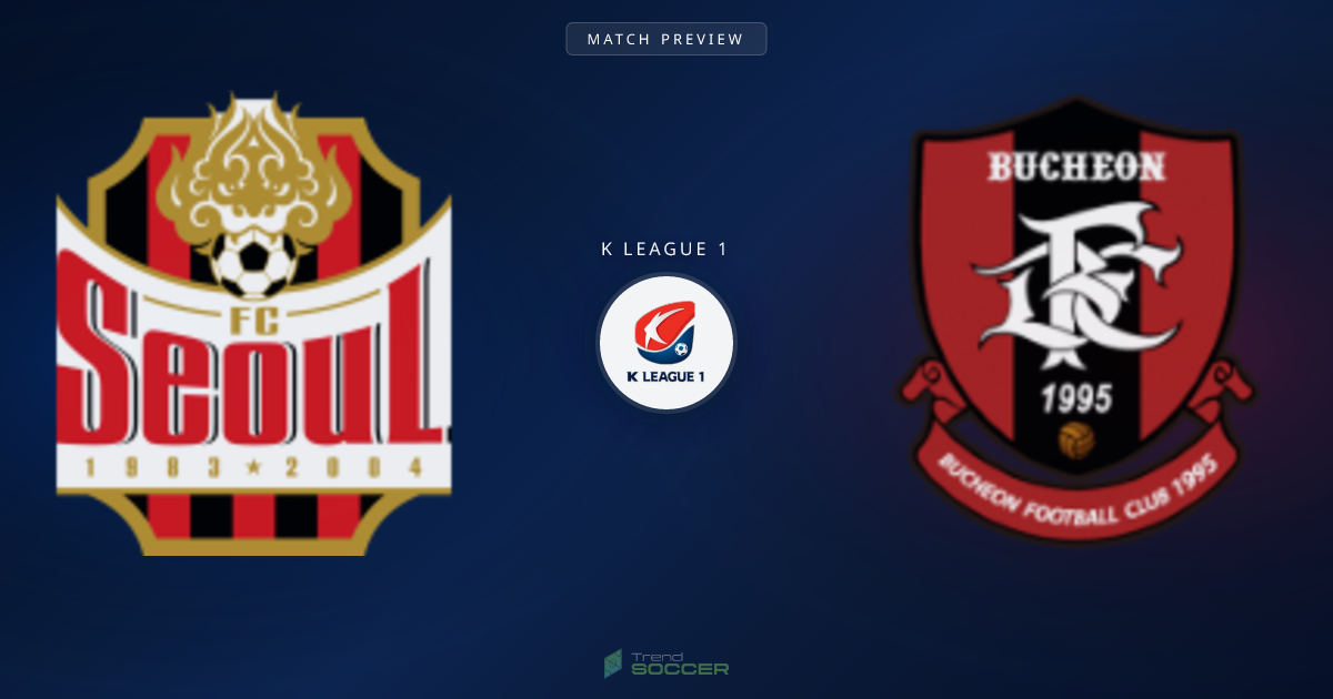 FC 서울 vs 부천 FC 맞대결, 데이터로 본 승부 전망