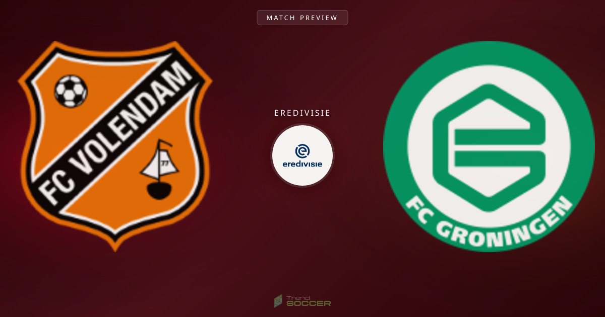 FC Volendam vs Groningen: 에레디비시 매치 프리뷰 및 예측