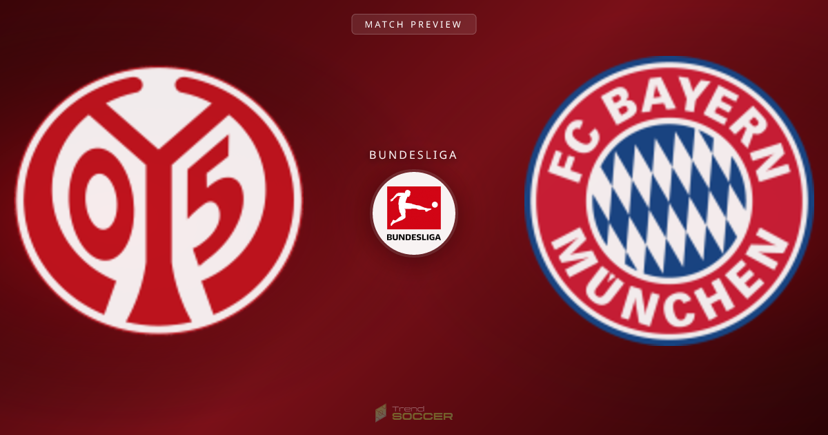 분데스리가 FSV Mainz 05 vs Bayern München 분석 리포트