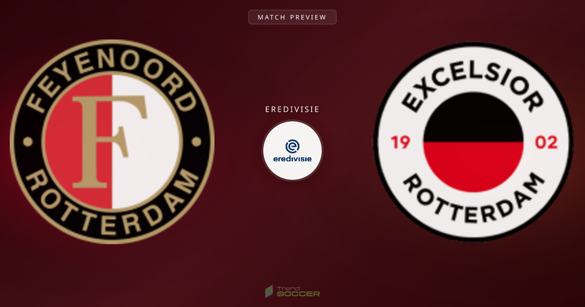 페예노르트 vs 엑셀시오르 | 에레디비시 매치 분석