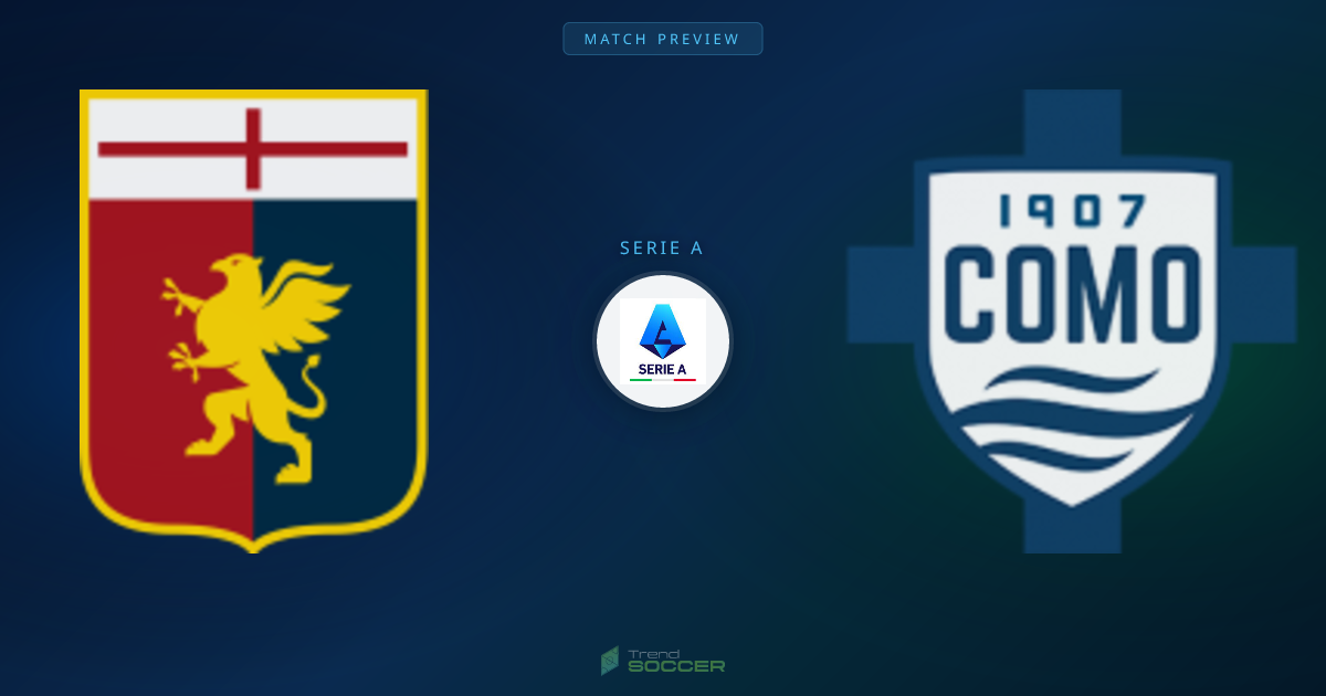 제노아 vs 코모 맞대결, 데이터로 본 승부 전망