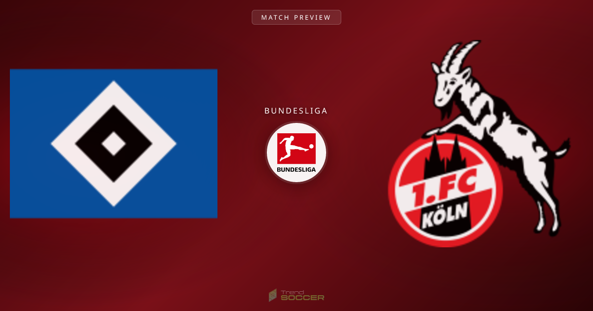 함부르크 vs 쾰른 맞대결, 데이터로 본 승부 전망