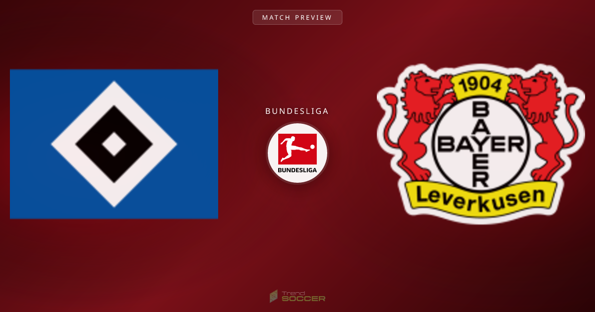 Hamburger SV vs 레버쿠젠 맞대결, 데이터로 본 승부 전망
