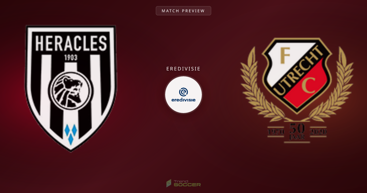 3연승 Utrecht, Heracles 원정서도 통할까