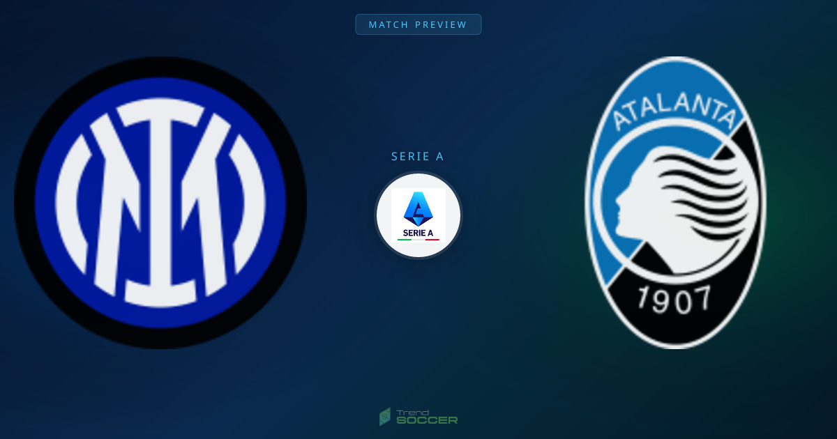 인터 vs 아탈란타 맞대결, 데이터로 본 승부 전망