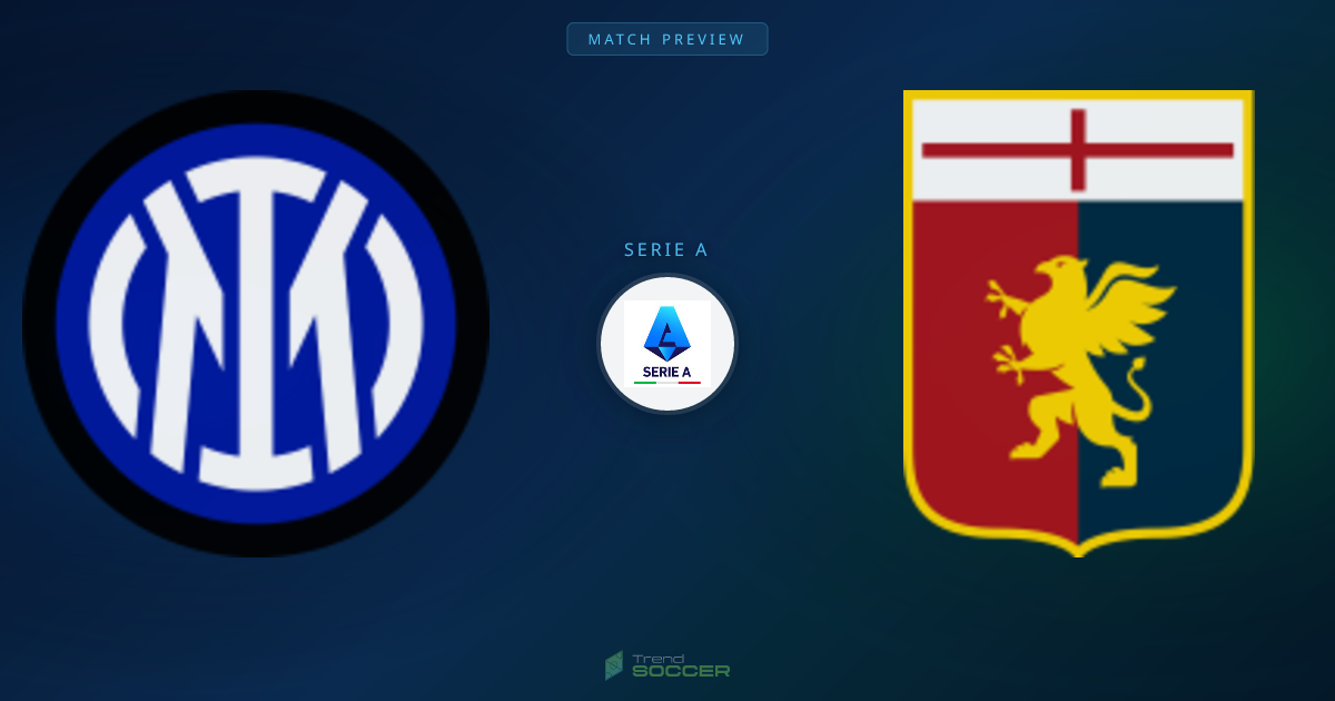 인터 vs 제노아: 세리에A 매치 프리뷰 및 예측