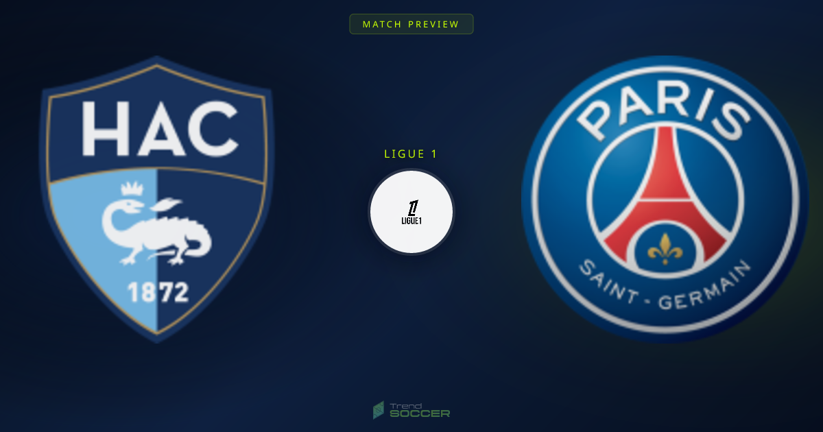 르아브르 vs PSG: 리그1 매치 프리뷰 및 예측