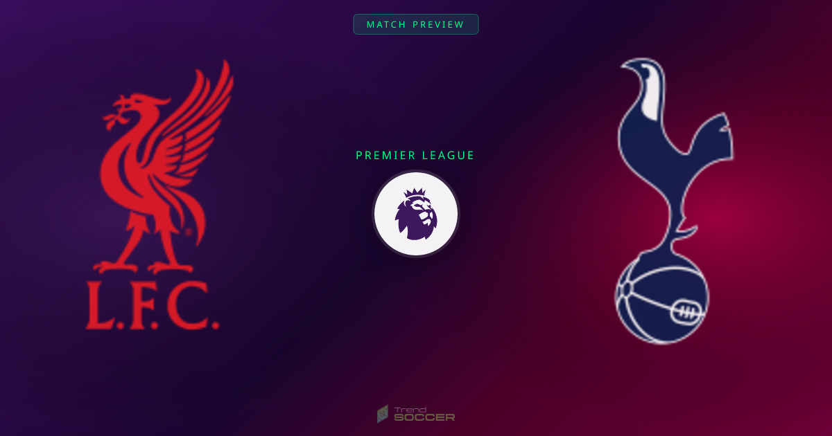 리버풀 vs 토트넘 맞대결, 데이터로 본 승부 전망