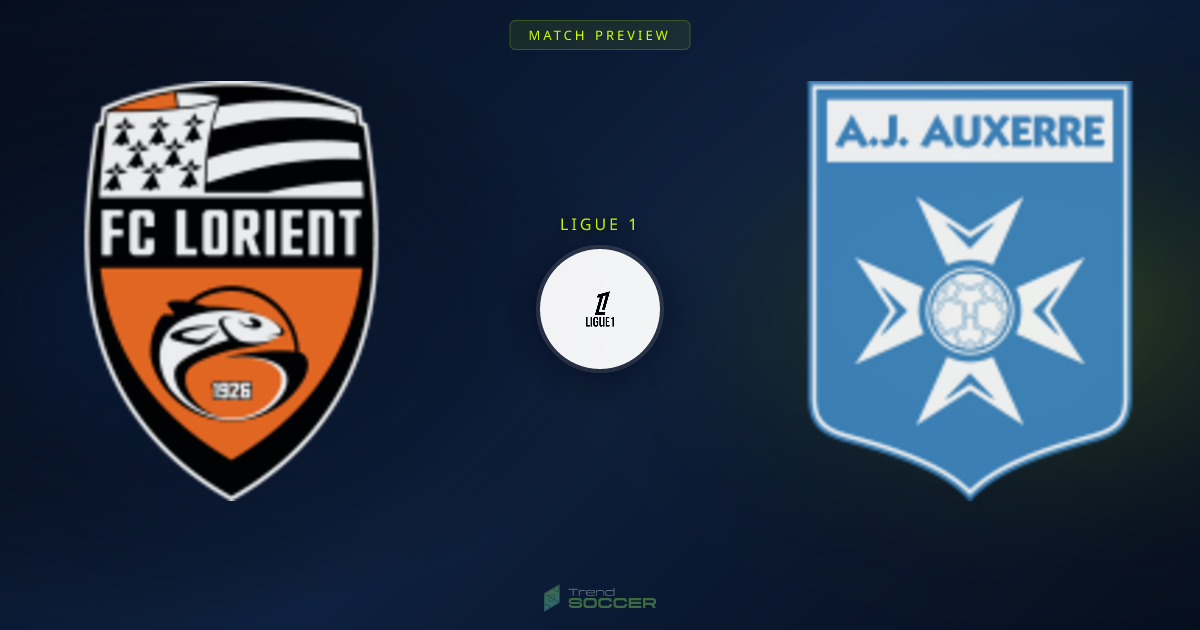 Lorient vs 오세르: 리그1 매치 프리뷰 및 예측
