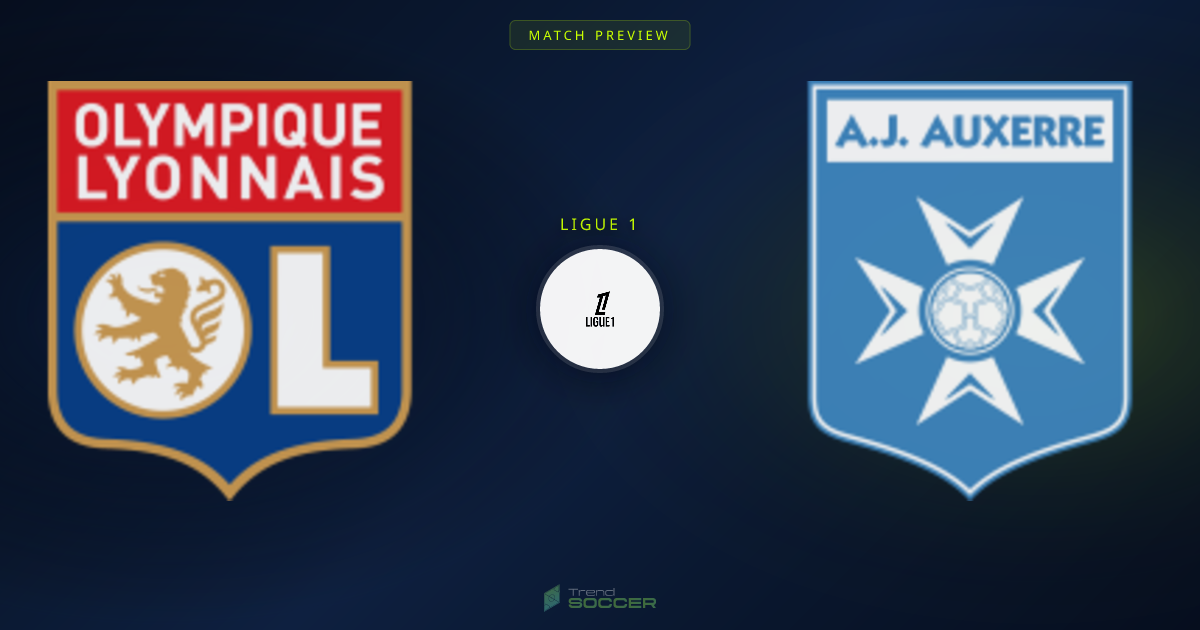 리그1 리옹 vs 오세르 분석 리포트