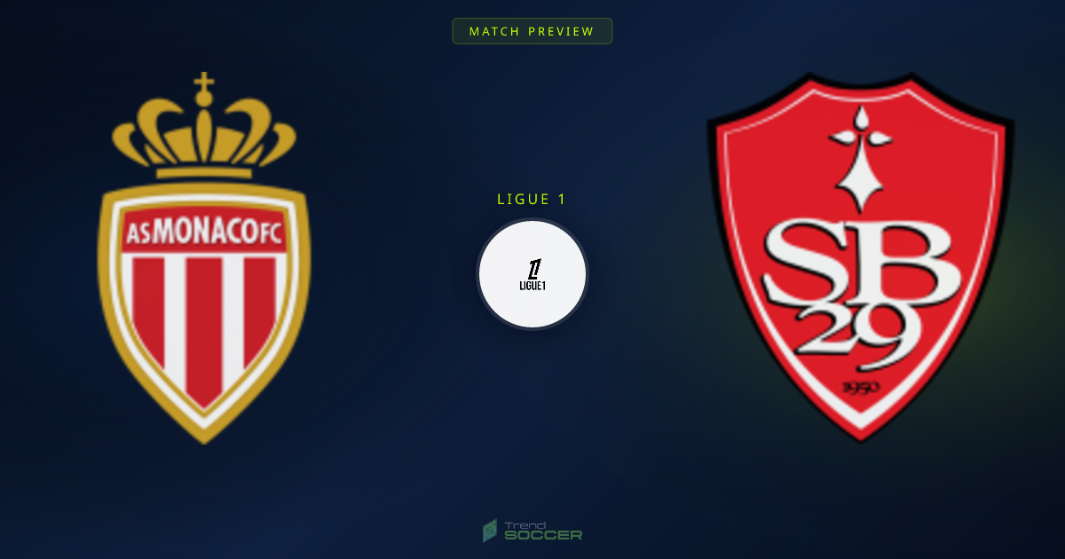 모나코 vs 브레스트 맞대결, 데이터로 본 승부 전망