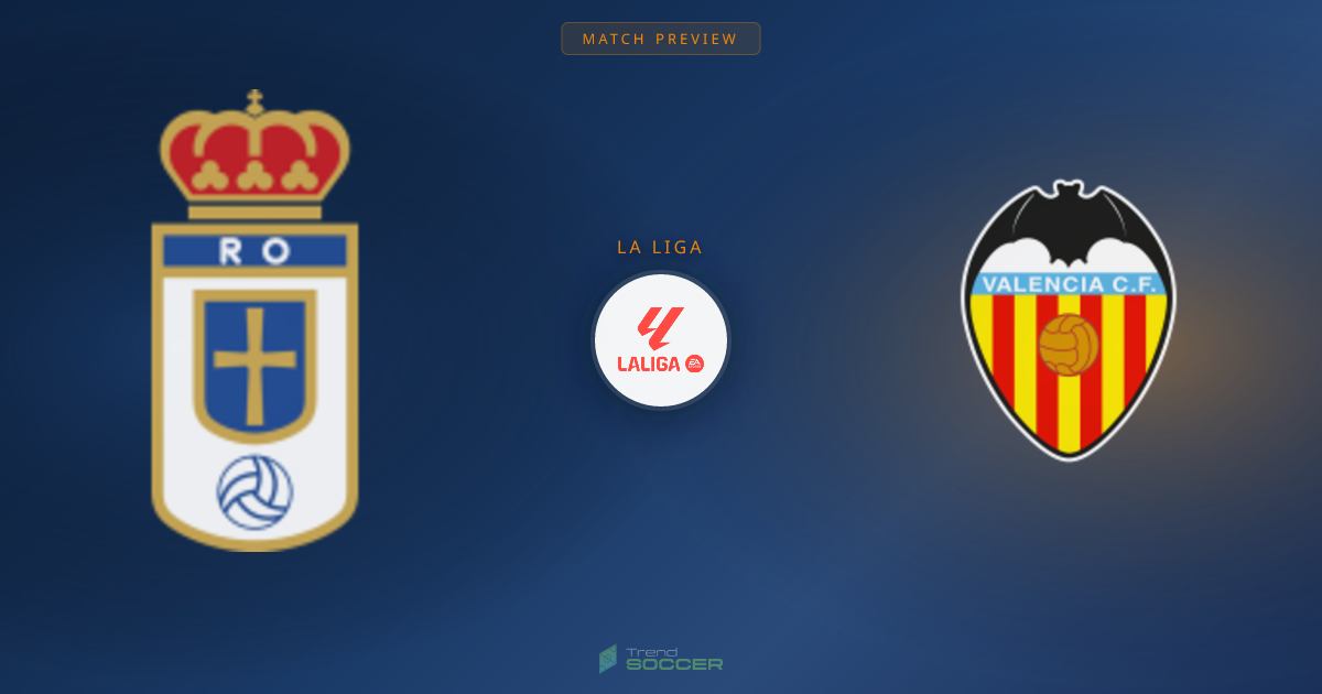 Oviedo vs 발렌시아 맞대결, 데이터로 본 승부 전망