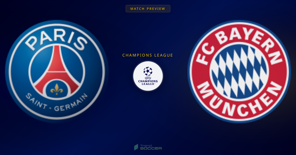5연승 Bayern München, PSG 원정서도 통할까