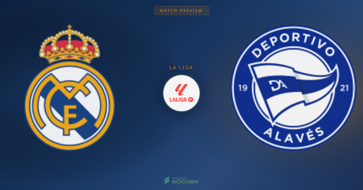 레알 마드리드 vs 알라베스 맞대결, 데이터로 본 승부 전망