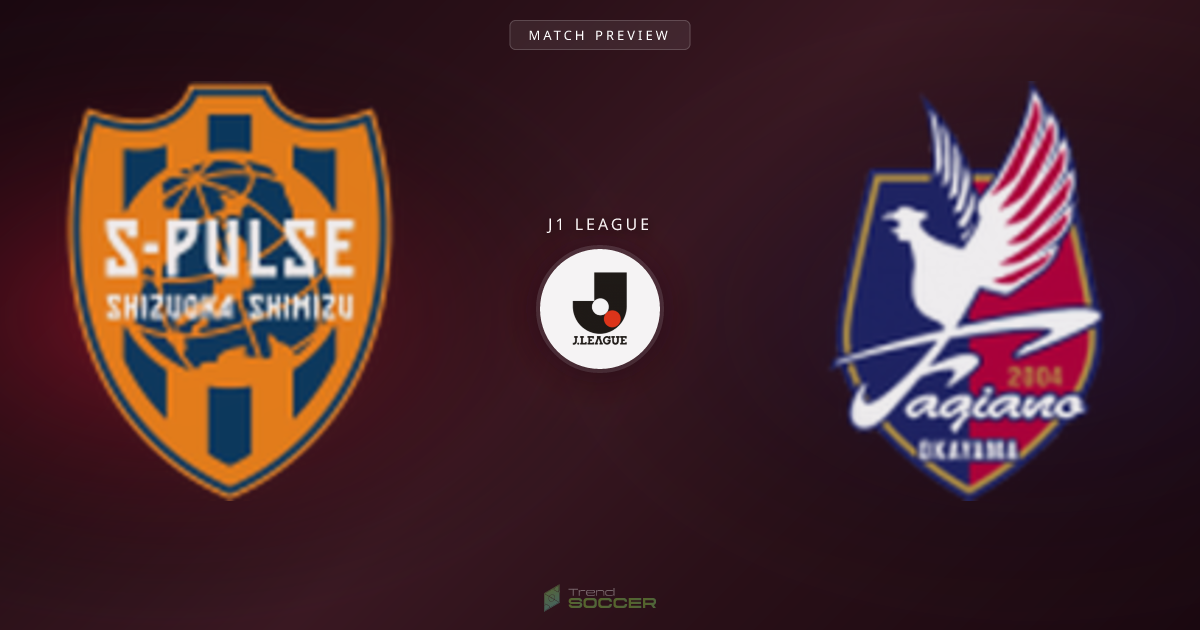 J리그 Shimizu S-pulse vs 파지아노 오카야마 분석 리포트