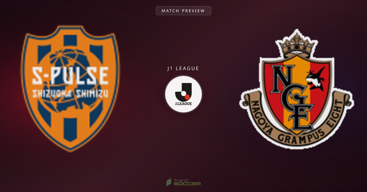 J리그 Shimizu S-pulse vs 나고야 그램퍼스 분석 리포트