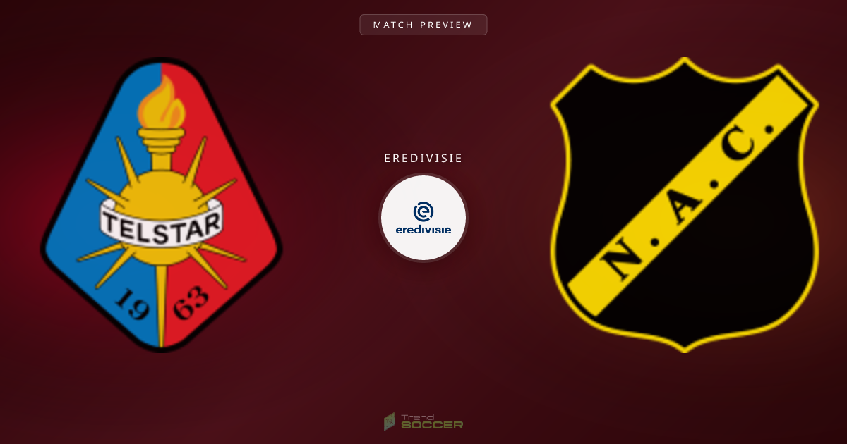 Telstar vs NAC Breda: 에레디비시 매치 프리뷰 및 예측
