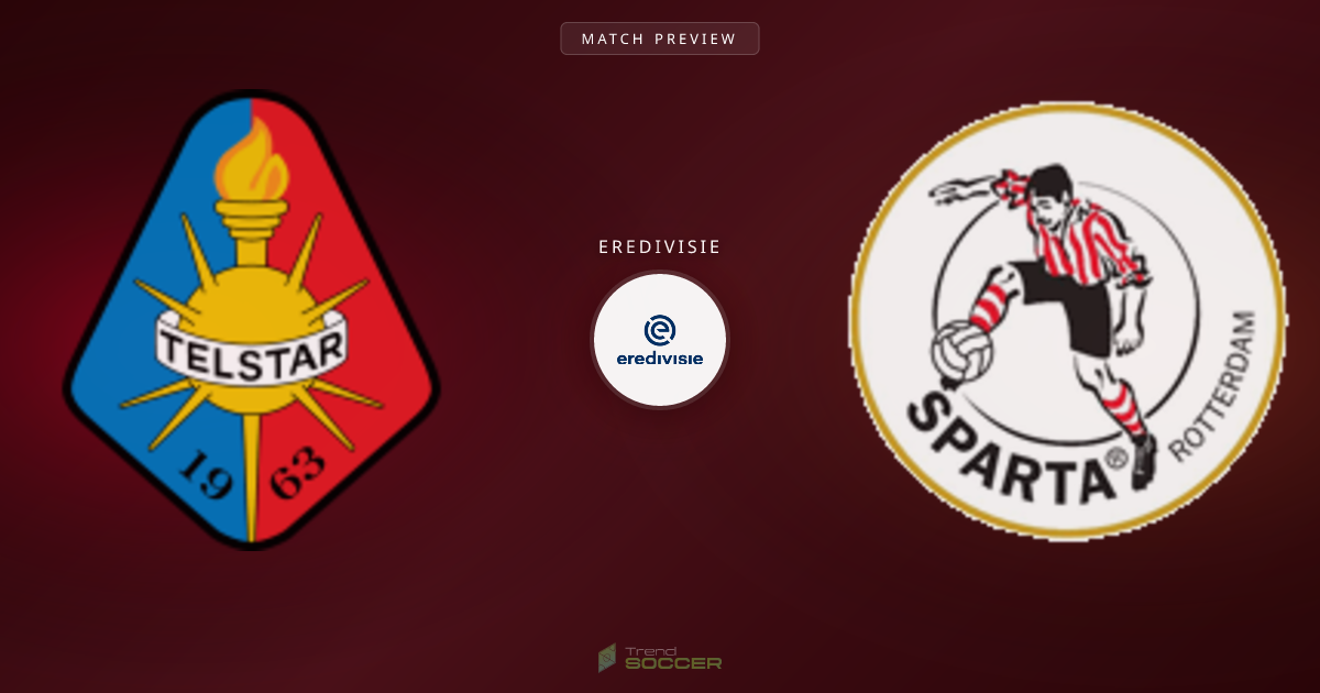 에레디비시 프리뷰: Telstar vs 스파르타 로테르담 전력 비교