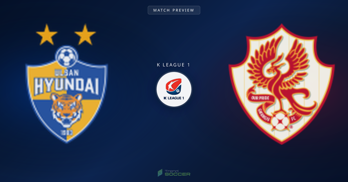 울산 HD vs 광주 FC, K리그1 관전 포인트는?