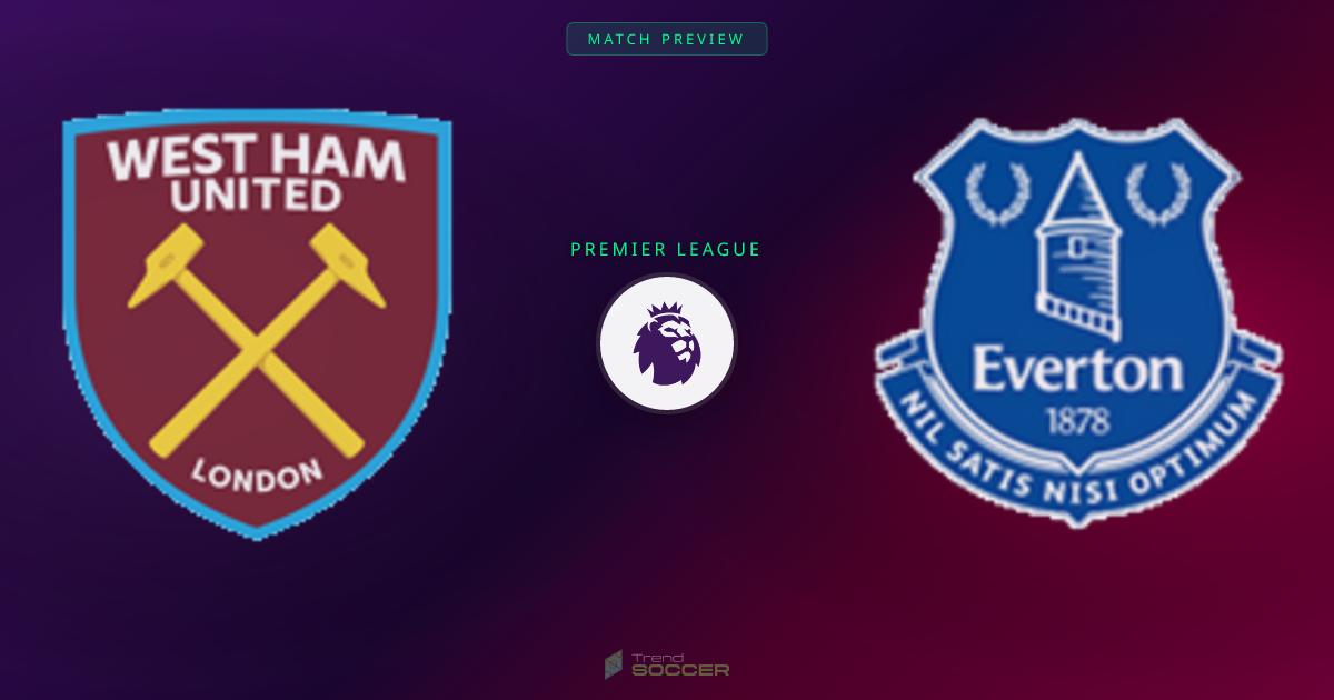웨스트햄 vs 에버턴, 프리미어리그 관전 포인트는?